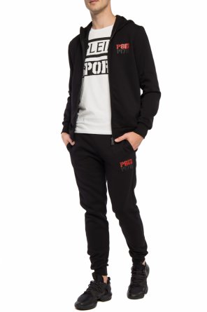 Logo-printed sweatshirt & sweatpants set, zdjęcie 2 Logo-printed sweatshirt & sweatpants set od Plein Sport